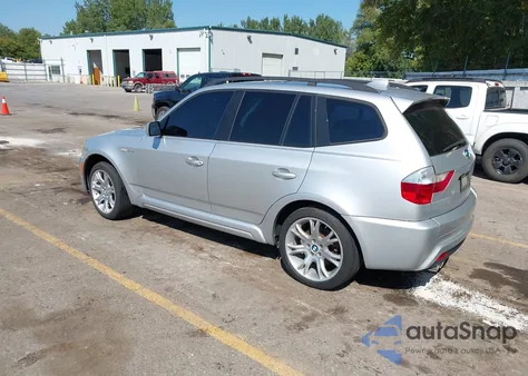 2008 BMW X3 3.0Si z USA, uszkodzony, nr VIN WBXPC93478WJ03551